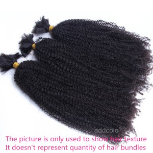 Bulk Human Hair For Braiding Tight Curly